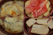 Morbier gratiné - Raclette -Jambon de montagne
