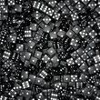 Black dice background