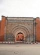 Bad Agnaou door in Marrakesh (Morocco)