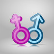 man and woman