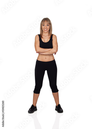 Photo: Woman in sportswear Woman in sportswear