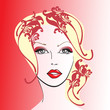 Woman face