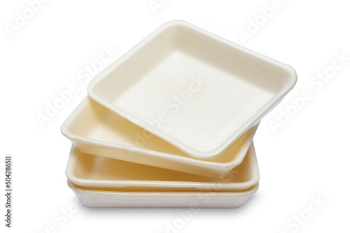 Photo: Empty Styrofoam of food container Empty Styrofoam of food container