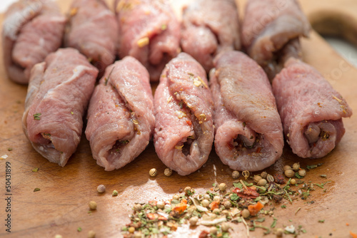 Photo: rolls of meat rolls of meat