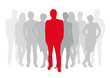 Leader of Teamwork Background # Vector