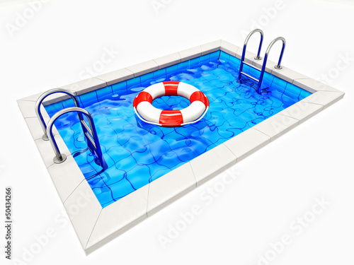 Illustration: swimming pool swimming pool