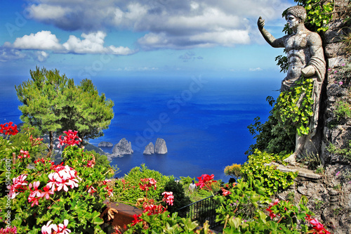 Photo: beautiful Capri island, Italy beautiful Capri island, Italy