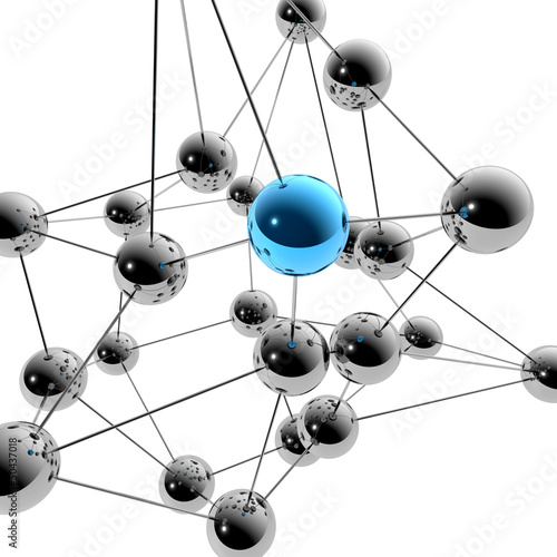 Illustration: Social Media und Netzwerk - 3D Grafik / 3d Illustration Social Media und Netzwerk - 3D Grafik / 3d Illustration