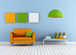 Colorful lounge