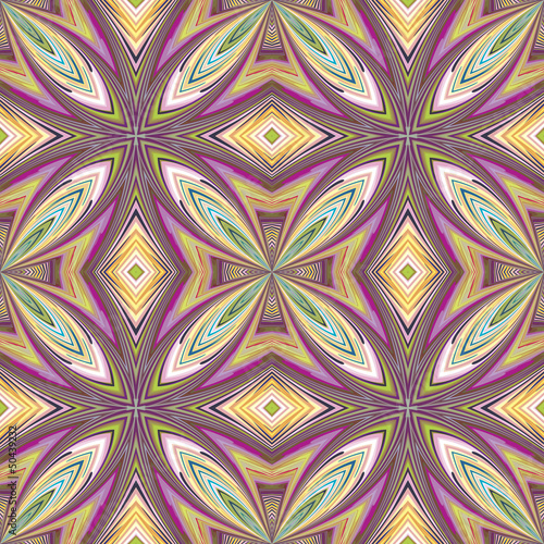 Vector: Modern floral pattern from Asia Modern floral pattern from Asia