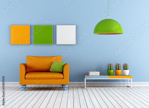 Illustration: Colorful lounge Colorful lounge