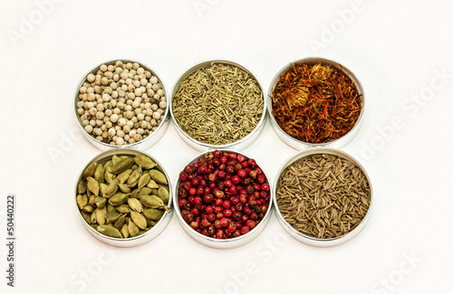 Photo: Different types of spices Different types of spices