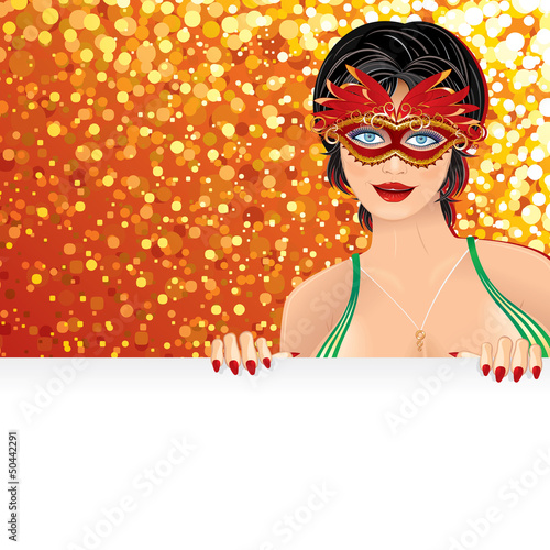 Illustration: Festive Carnival Background Festive Carnival Background