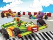 The formula race - super car - illustration for the children