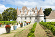 Monbazillac Castle with vineyard, Aquitaine, France