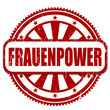 Stempel FRAUENPOWER, vektor