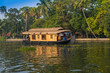 houseboat in kerala backwaters, india