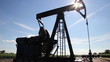 Oil Pump Jack in a Field