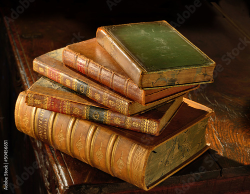 Photo: Vintage books stack-2 Vintage books stack-2