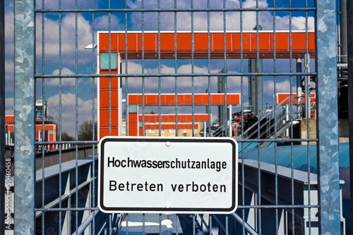 Photo: Sperrwerk Detail Sperrwerk Detail