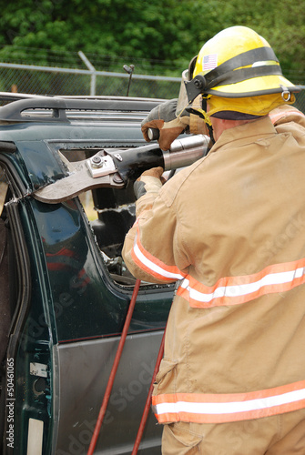 Photo: Vehicle Extrication Vehicle Extrication