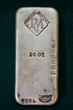 Old Collectible 20 Ounce Silver Bullion Bar