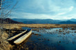 China Yunnan Lugu Lake scenery in winter