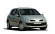 small car on white background