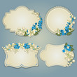 Vector: Greening cards Greening cards