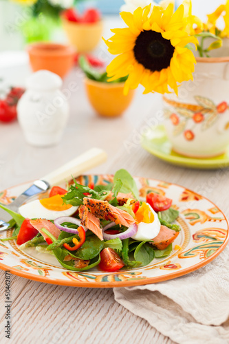 Photo: salmon salad salmon salad