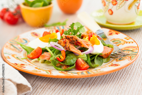 Photo: salmon salad salmon salad