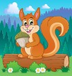 Image with squirrel theme 3