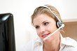 Photo: customer service representative customer service representative