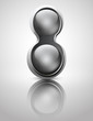 abstract vector illustration of metal