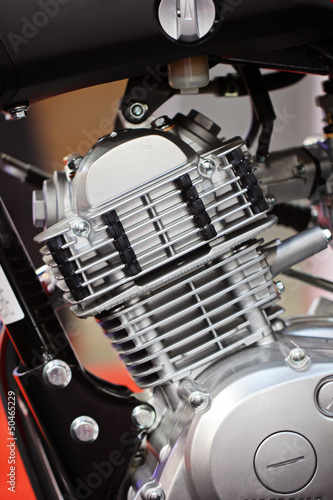 Photo: Motorcycle engine Motorcycle engine