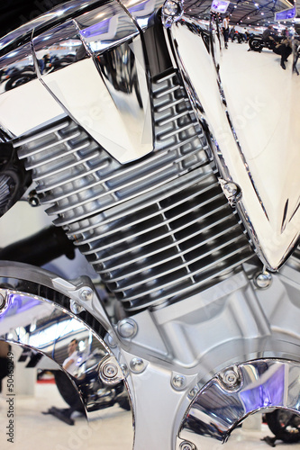 Photo: Motorcycle engine Motorcycle engine