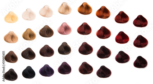 Photo: hair samples hair samples
