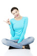 Happy , Excited Young Woman Po...