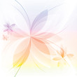 Floral abstract background