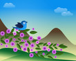 Vector: Blue Bird Blue Bird