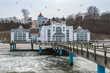 Rügen - Seebrücke Sellin von der Seeseite