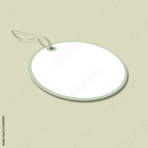 Illustration: Ball price tag Ball price tag