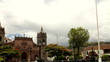 Cathedral of Ayacucho and monument honouring General Sucre