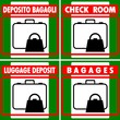 DEPOSITO BAGAGLI LUGGAGES DEPOSIT BAGAGES