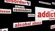 Addiction medical message