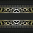 Vintage  background, floral ornament frame, elegance design