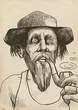 Smokers - An hand drawn illustration