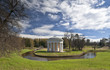 Classical rotunda in early spring