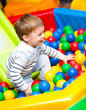 Little boy on playground