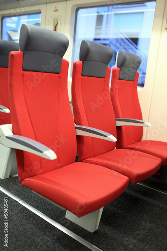 Photo: Interior of train Interior of train